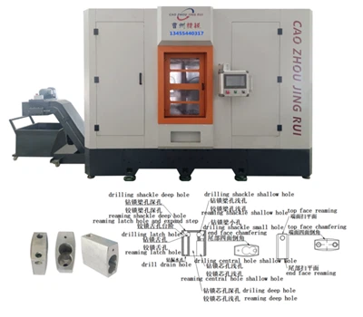 JRZ -80-6 Machine de combinaison de cadenas en aluminium