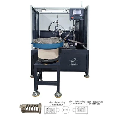 Machine d'ébavurage de bouchon de cadenas